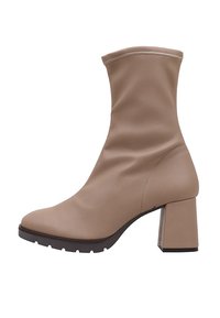 Sandra Fontán VALEN - Botines con plataforma - beige