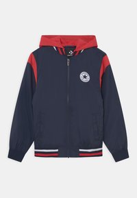 Converse LOGO HOOD UNISEX - Allvädersjacka - obsidian