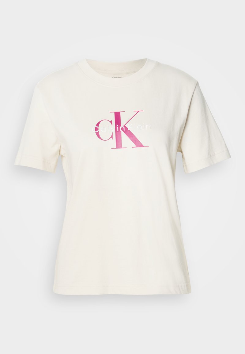 Calvin Klein Jeans T-shirt print crème Calvin Klein Jeans T-shirt print crème