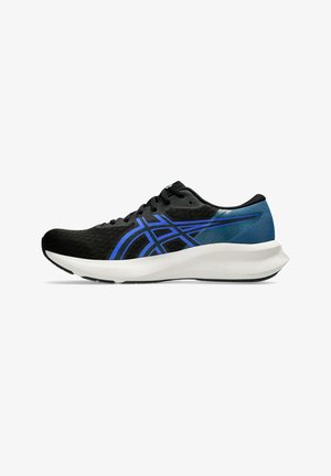 ASICS, LAUFSCHUH PATRIOT 14 - Laufschuh Straße - black neon blue