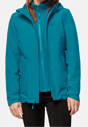 Fleecejacke - turquoise