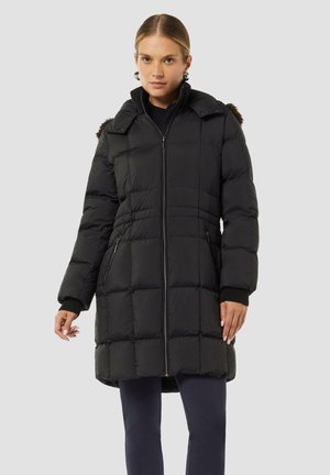 Down coat - schwarz