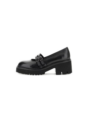 Loaferit/pistokkaat - black