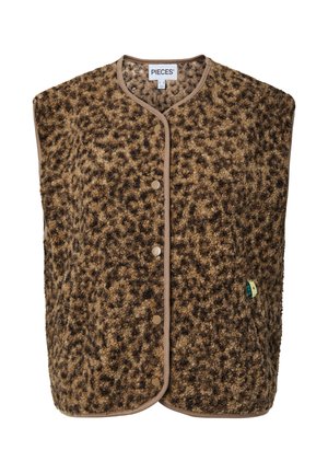 Pieces Veste - brown
