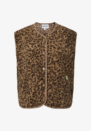 Pieces Veste - brown