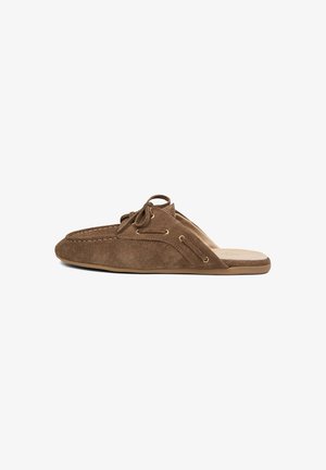 Desa, DESA WOMAN SLIPPERS - Pantolette flach - brown