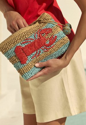 Love & Roses, Clutch - light blue lobster