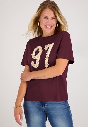 T-shirt print - rood