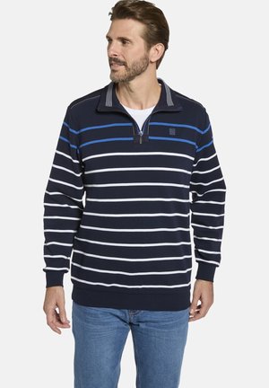 Babista Sweatshirt - dunkelblau gestreift