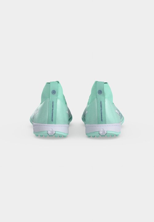 adidas F50 SPARKFUSION LEAGUE MID CUT TURF KIDS UNISEX - Botines de fútbol para césped - clear mint/footwear white/solar purple — photo 4
