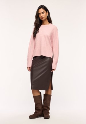 Terranova, MAGLIA TINTA UNITA - Maglione - rosa melange