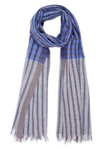 Écharpe 100% Laine Vierge Uni – 30x180 Cm, Fabriquée En Italie, Douce & Chaleureuse, MA.AL.BI 1947
