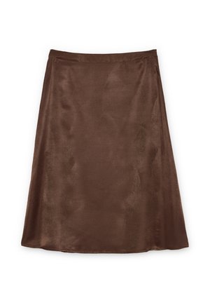 INSIDE, MIDI - Falda acampanada - marron