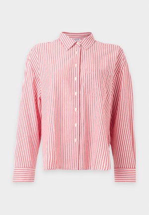 GAP, SEERSUCKER BIG SHIRT - Chemisier - red