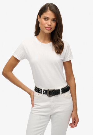 RHINESTONE - Belt - black