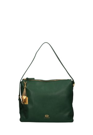 La Carrie SCREAMING BELL SYNT TUMBLED - Borsa a mano - dark green