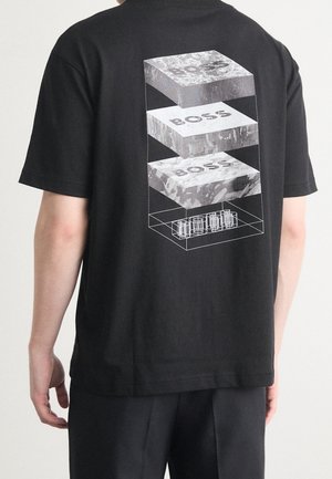 T-shirt print - black