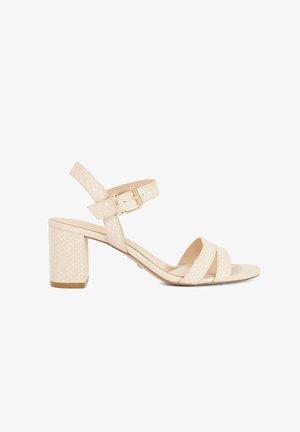 Dune London, DUNE LADIES MERISA BLOCK-HEELED SANDALS - Sandales - blush