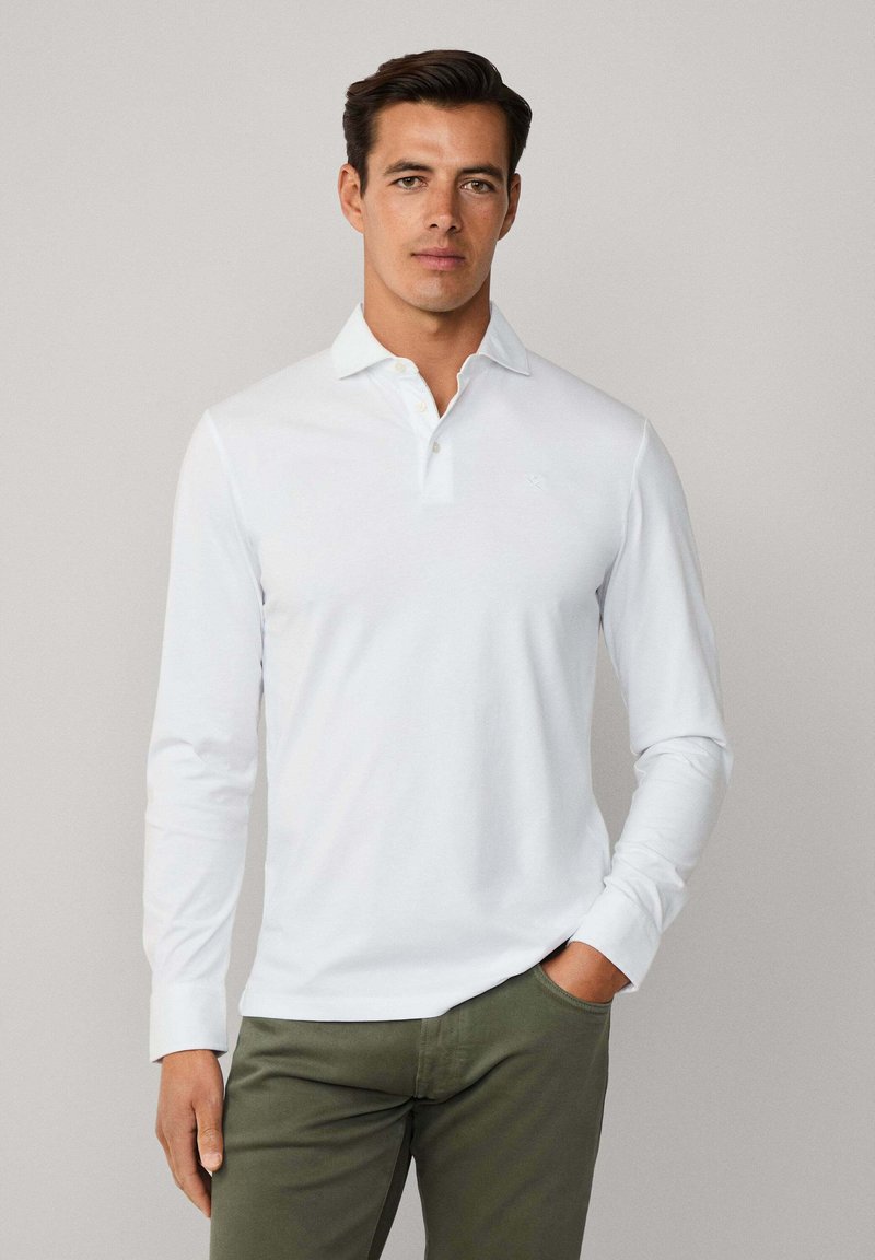 Hackett London PIMA - Polo majica - white