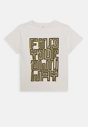 ROXO - Print T-shirt - off-white