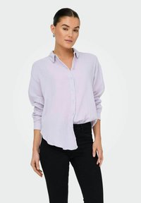 JDY LANGARM JDYTHEIS - Button-down blouse - thistle