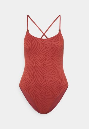 WILDBABE - Swimsuit - marsala