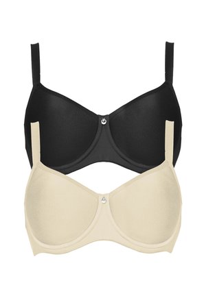 2ER PACK SPACER CATANIA - Underwired bra - schwarz
