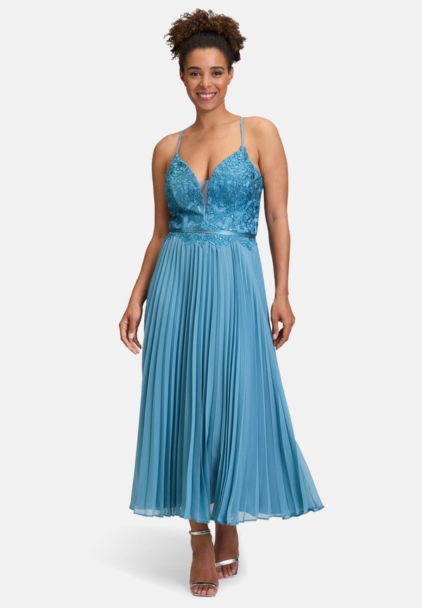 MIT STICKEREI - Cocktailkleid/festliches Kleid