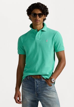 THE ICONIC MESH POLO SHIRT
 - Polo - sunset green