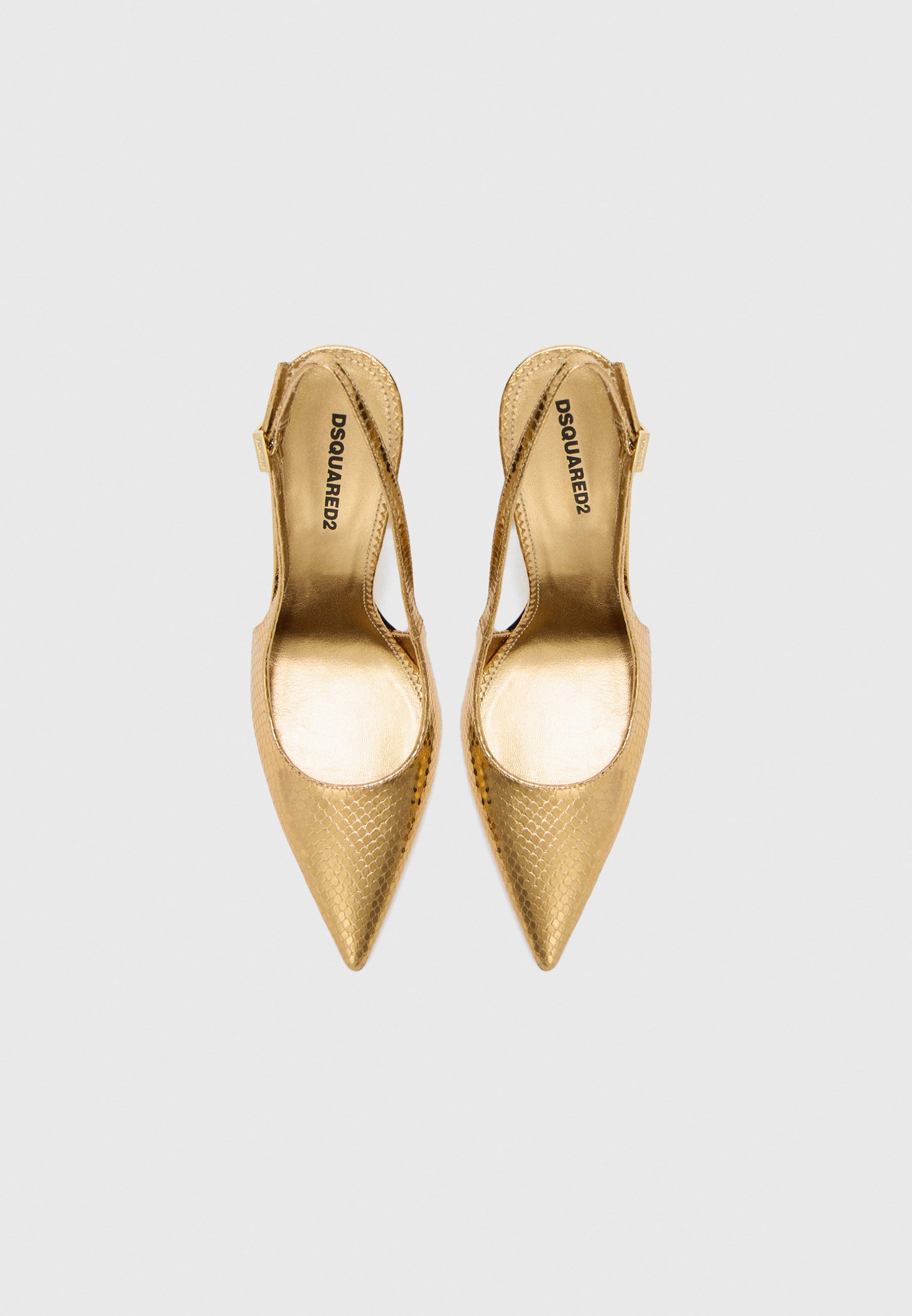 Dsquared2 PUMP - High heels - gold-coloured - Zalando.co.uk