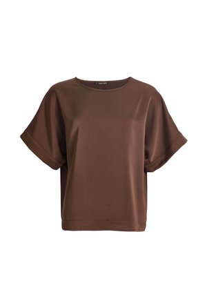 Swing, T-shirt basique - chocolate brown