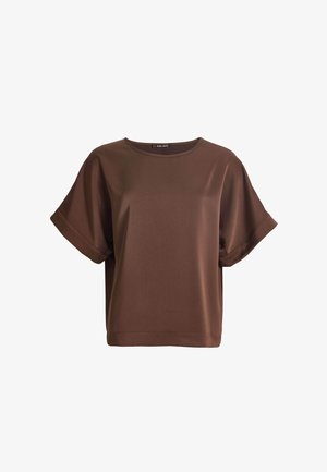 Swing, T-shirt basique - chocolate brown