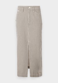 CURATED BY LENA - Jeanskjol - off white/multi coloured