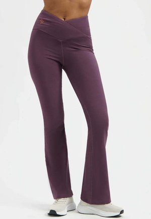 AURA FLARED - Leggings - Hosen - berry