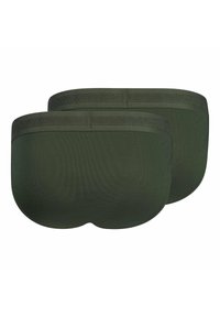 Skiny 2ER PACK RETRO - Slip - dunkelgrün