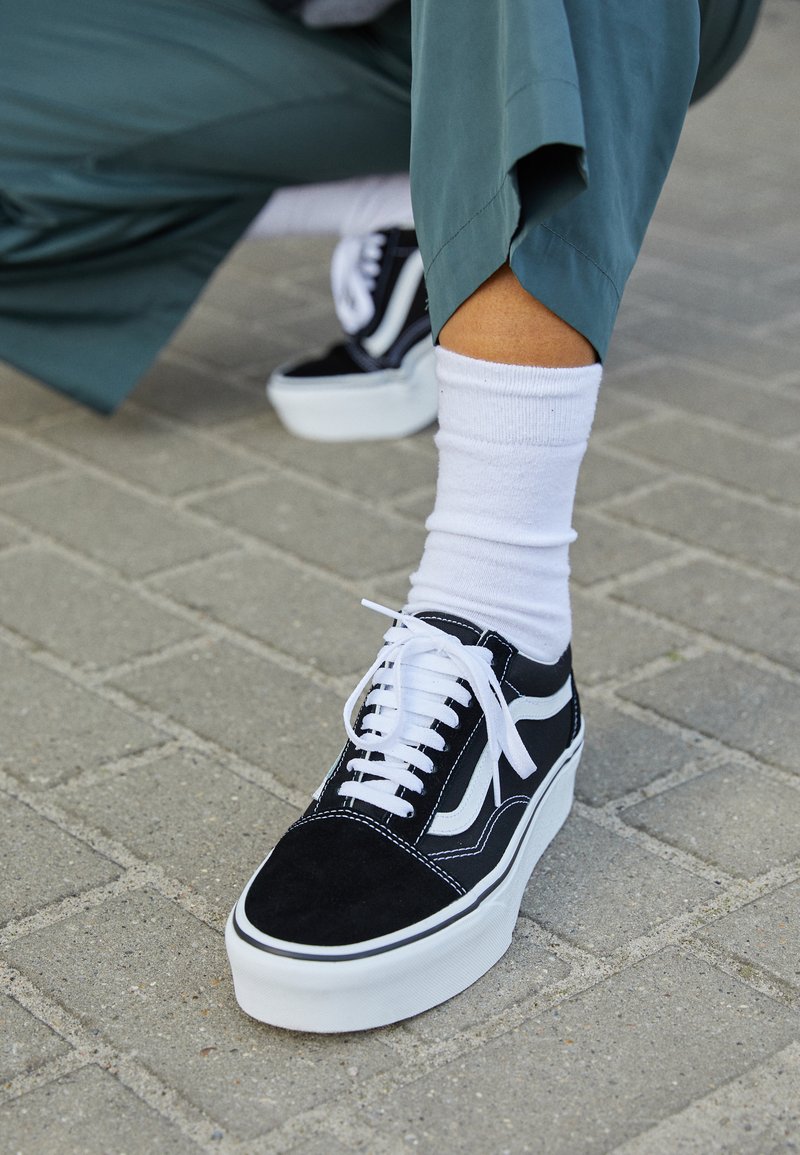 Vans OLD SKOOL STACKFORM black/true white/black