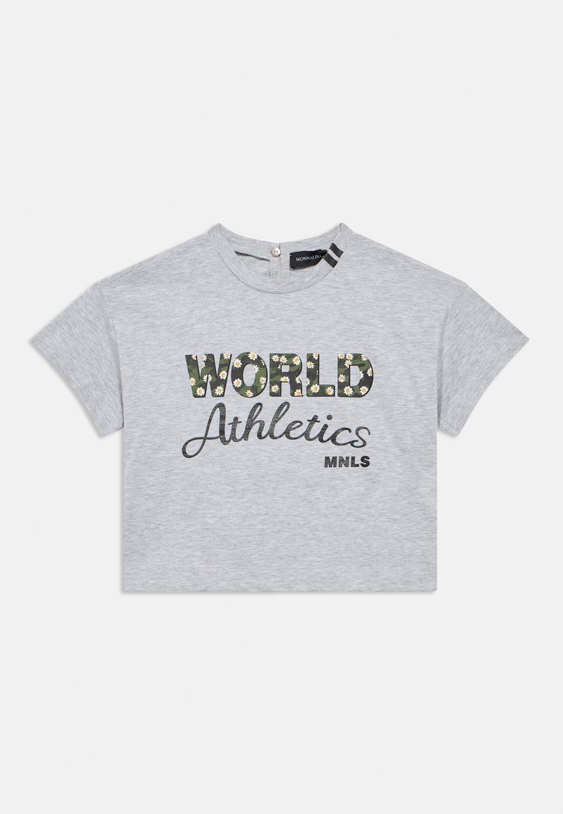 Monnalisa T-shirt print grijs