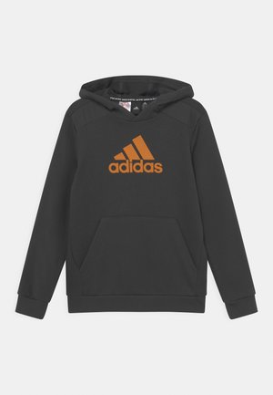 adidas Performance, Felpa con cappuccio - carbon/focus orange