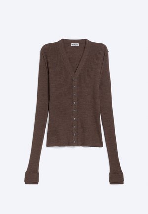 Weekday, TORY - Cardigan - dark brown