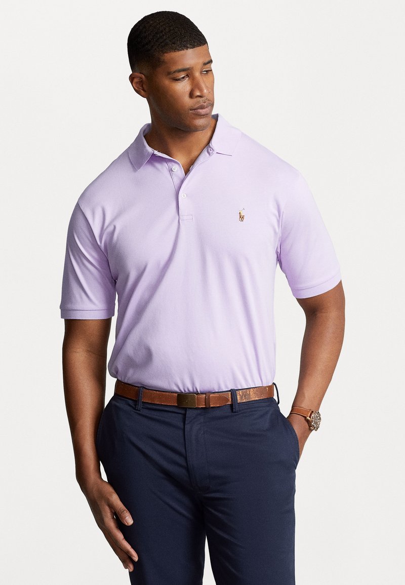 Polo Ralph Lauren Big & Tall SOFT COTTON POLO SHIRT - Bluză polo - flower purple