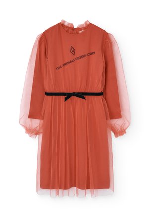 Vestito casual - brick red