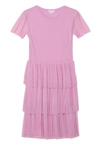 s.Oliver MIT VOLANTS - Cocktailkleid/festliches Kleid - pink