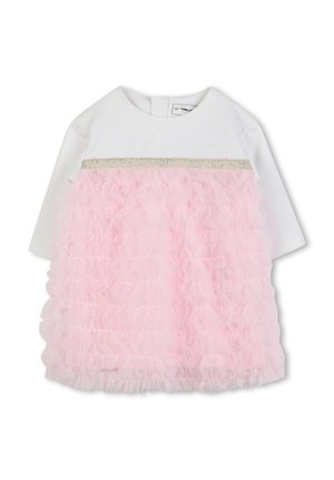 KARL LAGERFELD KIDS BABY DRESS - Cocktail dress / Party dress - off white/pink