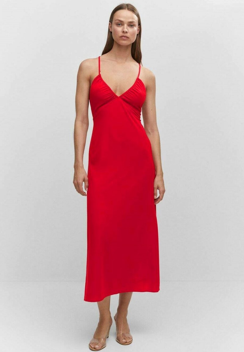 Mango Dnevna obleka - red