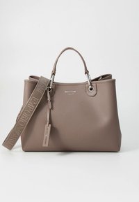 Emporio Armani BAG SET - Tote bag - taupe/taupe
