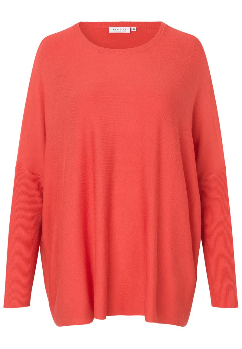 Damen Strickjacken | Masai FANASI Strickpullover spiced coral/orange-meliert - QQ68699 Damen Strickjacken | Masai FANASI Strickpullover spiced coral/orange-meliert - QQ68699