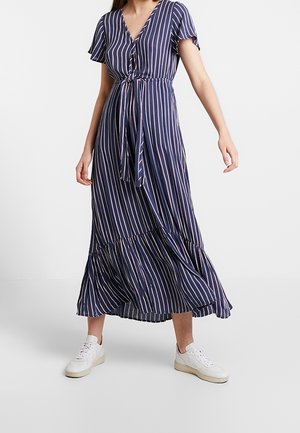 Abercrombie & Fitch Vestido largo - dark blue