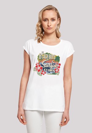 THE  MUSIK BAND TROPICAL - Print T-shirt - weiß