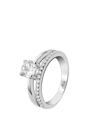 ZIRKONIASTEIN - Ring - silberfarben