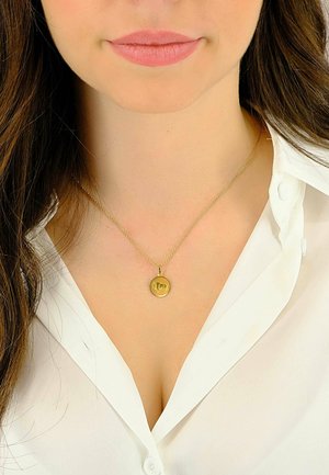 MUAU Schmuck STERNZEICHEN STIER - Pendentif - gelbgold-coloured